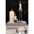 Clear Crystal Candle Holder Stand for Tealights